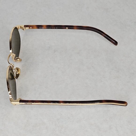 Prada SPRB53 Sunglasses Leopard Frames 52-21-145 Scratched Lenses - Picture 5 of 10